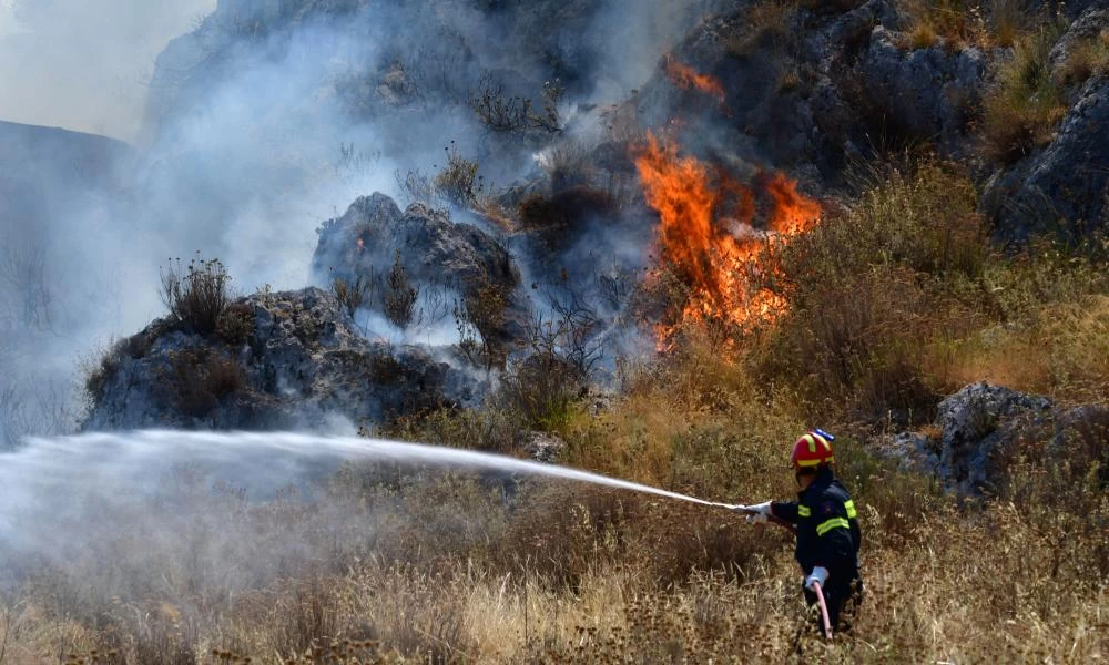 Κρήτη: Περιβαλλοντική καταστροφή με πάνω από 500 στρέμματα στάχτη